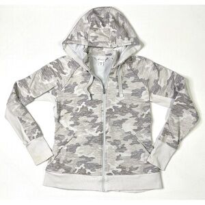 Athleta Gray Camo Hoodie
